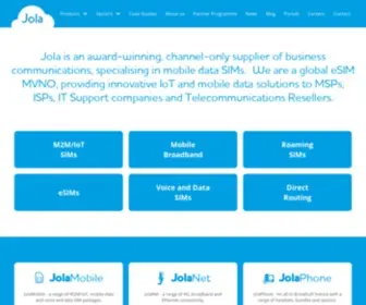 Jola.co.uk(Jola Cloud Solutions Ltd) Screenshot