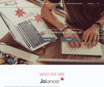 Jolancer.net(Jolancer Academy & Agency) Screenshot