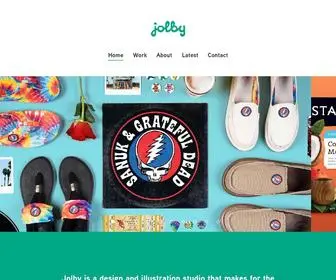 Jolbyandfriends.com(Jolby is a creative studio) Screenshot