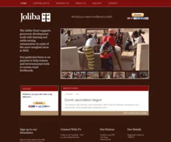 Jolibatrust.org.uk(Joliba Trust) Screenshot