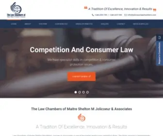 Jolicoeurlawchambers.com(International Law Firms Seychelles) Screenshot