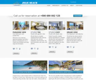 Jolie-Beach-SXM.com(Jolie Beach SXM) Screenshot