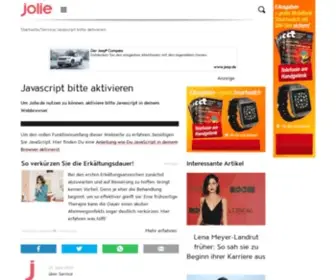 Jolie.de(Lifestyle, News & Styling) Screenshot
