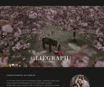 Joliegraphie.de(Tierfotografie in Berlin) Screenshot