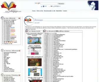 Joliespages.com(Les plus beaux sites d'internet) Screenshot