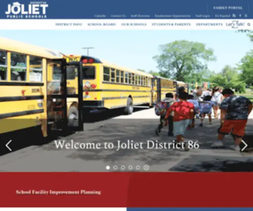 Joliet86.org(Our Mission) Screenshot
