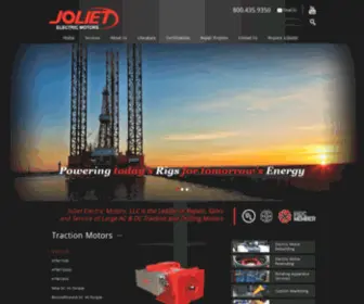 Jolietelectricmotors.com(Joliet Equipment) Screenshot