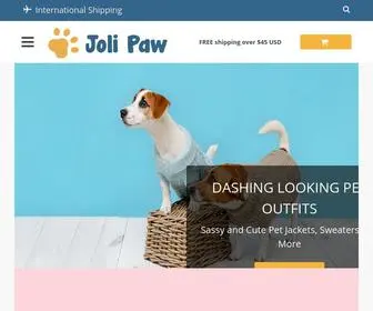 Jolipaw.com(Joli Paw) Screenshot