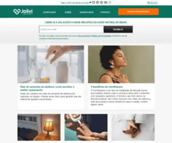 Jolivi.com.br(Natural Health) Screenshot