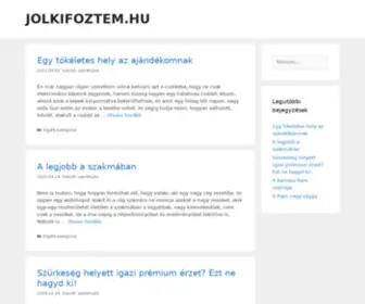 Jolkifoztem.hu(Recept) Screenshot