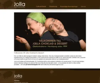 Jolla.se(Välkomna till Jolla Chokladmakarna) Screenshot