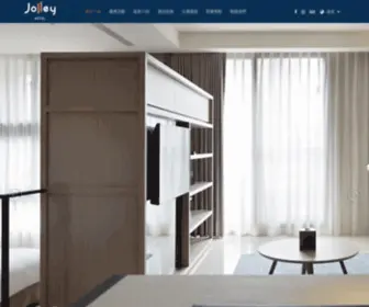 Jolleyhotels.com(晴美公寓酒店) Screenshot