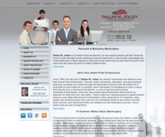 Jolleylaw.com(Dallas W.Jolley) Screenshot