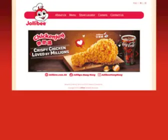 Jollibee.com.hk(Jollibee) Screenshot
