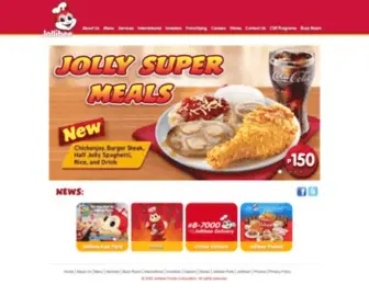 Jollibee.com.ph(Food Takeout & Delivery in Philippines) Screenshot