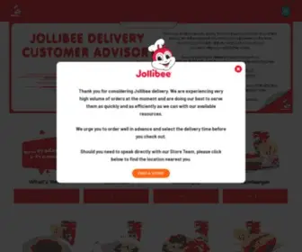 Jollibeedelivery.com(Jollibee Delivery) Screenshot
