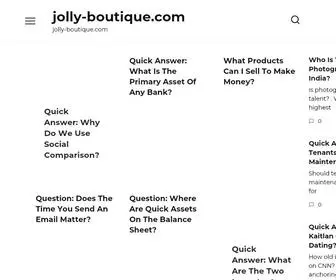 Jolly-Boutique.com(ジョリーブティック) Screenshot