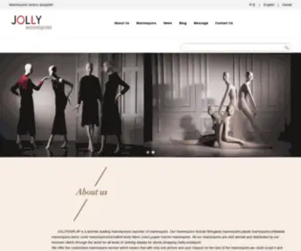 Jolly-Mannequins.com(Mannequins manufacturer &Supplier) Screenshot