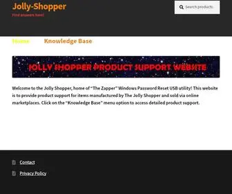 Jolly-Shopper.com(Password Recovery) Screenshot