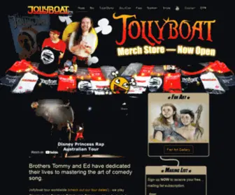 Jollyboat.co.uk(Comedy Pirates) Screenshot