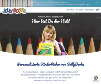 Jollybooks.de(Ob Einschulung oder Geburtstag) Screenshot