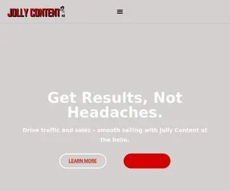 Jollycontent.com(Jolly Content) Screenshot