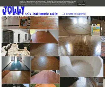 Jollycotto.it(Jolly srls pulizia e trattamento pavimenti) Screenshot