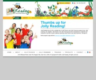 Jollyreading.com(Jolly Phonics) Screenshot