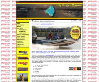 Jollyrogermarina.com(South Florida Lake Okeechobee Bass Fishing Marina) Screenshot