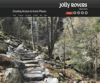 Jollyrovers.org(The Jolly Rovers Trail Crew) Screenshot