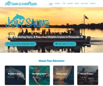 Jollysailing.com(Jolly Sailing and Dolphin Cruise) Screenshot