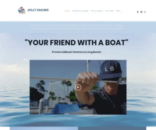 Jollysailinglb.com(Boat Rentals) Screenshot