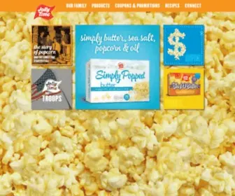 Jollytime.com(JOLLY TIME® Pop Corn) Screenshot