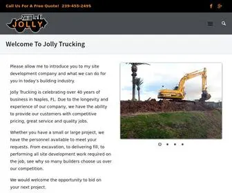 Jollytrucking.com(Jolly Trucking) Screenshot