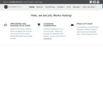 Jollyworkshosting.com(Affordable Web Hosting) Screenshot