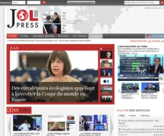 Jolpress.com(JOL Journalism Online Press) Screenshot