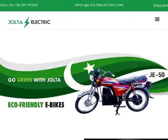 Joltaelectric.com(Jolta Electric Motorcycles) Screenshot