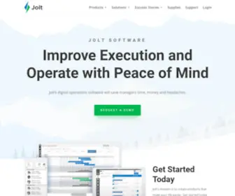 Joltup.com(Operations Management Software for Restaurants & Business) Screenshot