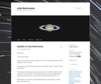 Jolyastronomy.com(Joly Astronomy) Screenshot