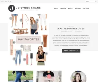 Jolynneshane.com(Everyday Style for the Modern Woman by Jo) Screenshot