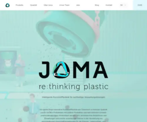 Joma.at(Verpackungen aus nachhaltiger Kunststofftechnik) Screenshot
