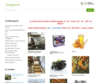 Jomagyar.hu(Hidegen sajtolt olaj ár) Screenshot