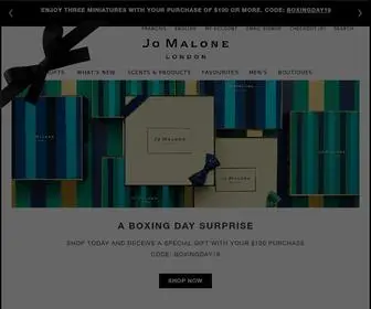 Jomalone.ca(Jo malone london) Screenshot