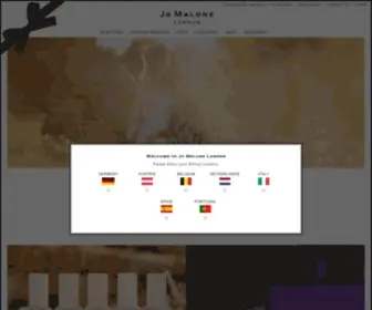 Jomalone.eu(Jo Malone London European Union) Screenshot