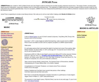 Jomarpress.com(JOMAR Press) Screenshot