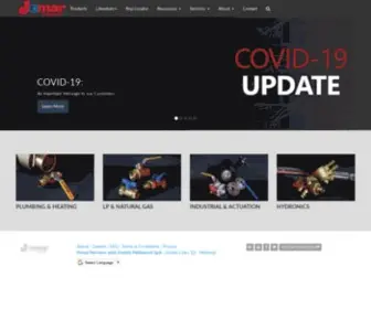 Jomarvalve.com(Jomar Valve) Screenshot