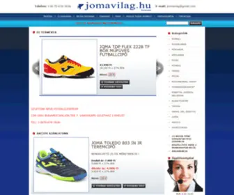 Jomavilag.hu(JOMA TOP FLEX 309 BĹR TEREMCIPĹ 13990 Ft) Screenshot