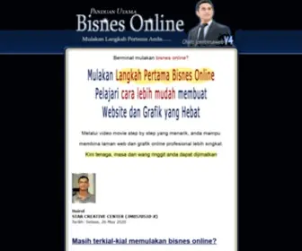 Jombinaweb.com(Cara Membina Laman Website Grafik Bisnes Yang Lengkap) Screenshot