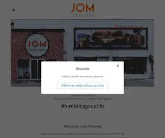 Jomfurnishing.com(Venta) Screenshot