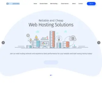 Jomhosting.net(Reliable and Cheap Hosting Company) Screenshot